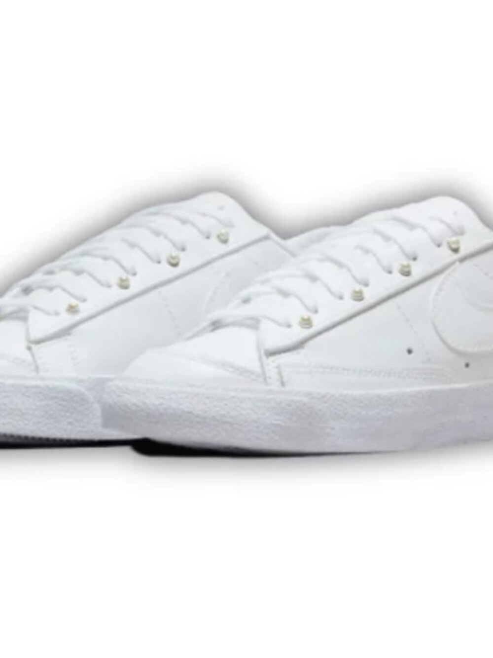 Nike White With Pearls Sneakers size 9